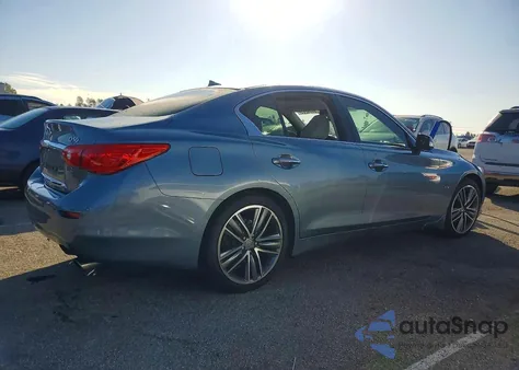 2016 Infiniti Q50 Premium из США, поврежденный, VIN JN1EV7AP2GM305257